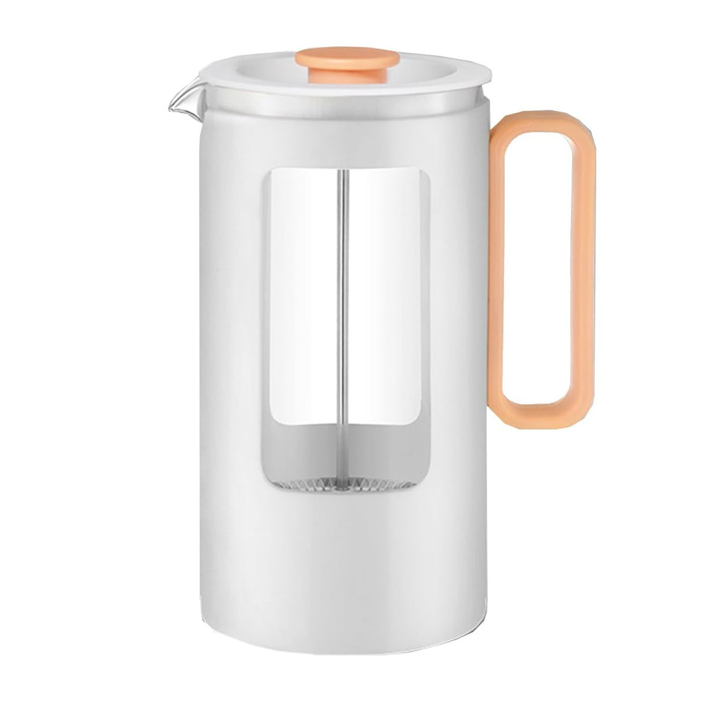 French Press Coffee Maker with Plastic Handle, Double Wall Insulation & Stainless Steel Filter U695664