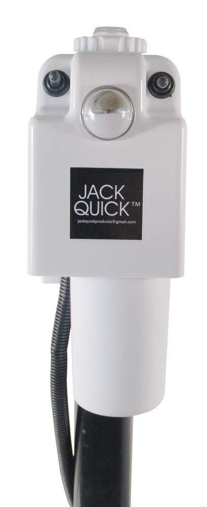 Electric Tongue Jack with 7-Way Plug, White Q281
