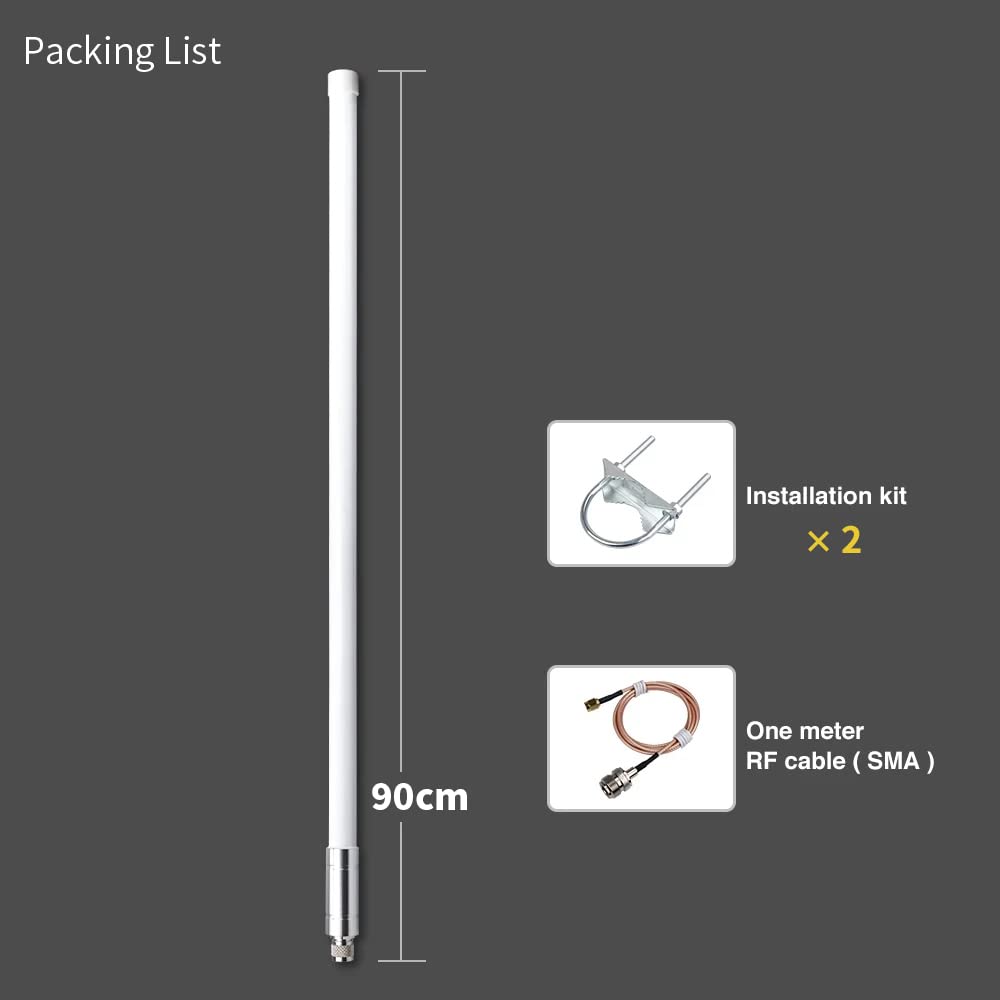 915MHz 8dBi Omni-Directional LoRa Gateway Antenna G8086