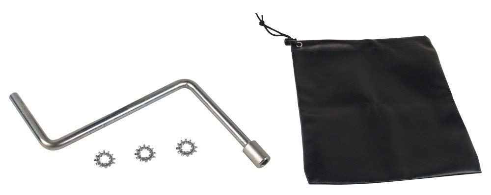 Electric Tongue Jack with 7-Way Plug, White Q281
