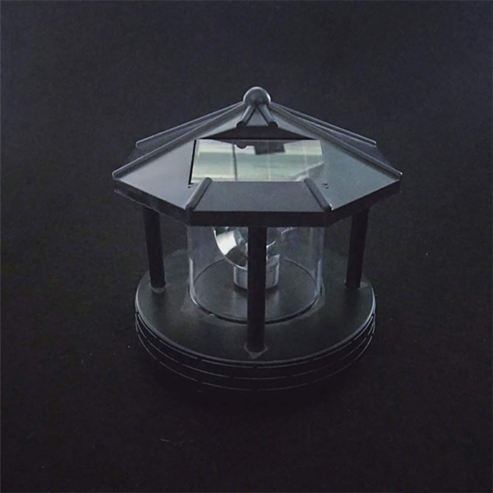 Solar Powered Rotating Lighthouse Decorative Light R2568