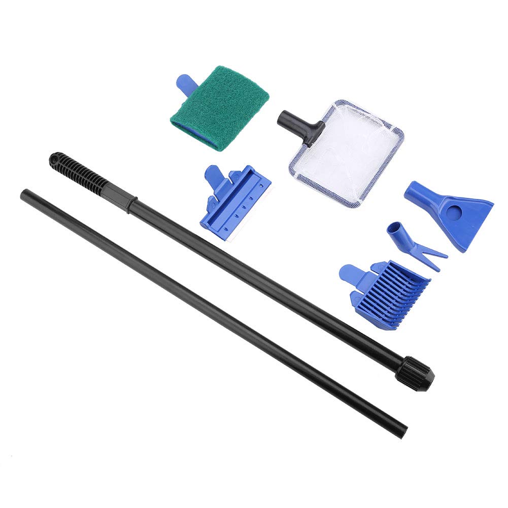 5 in 1 Retractable Aquarium Cleaning Kit with Extendable Handle C465545