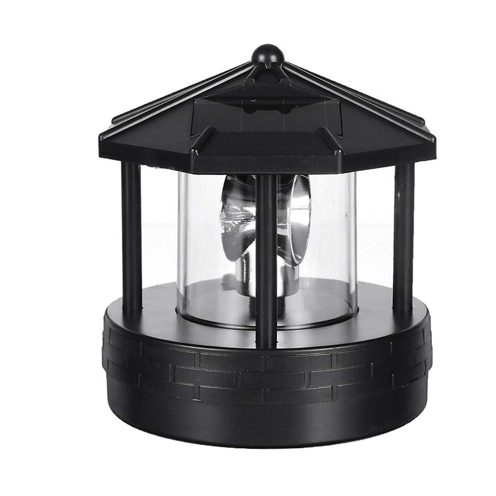 Solar Powered Rotating Lighthouse Decorative Light R2568