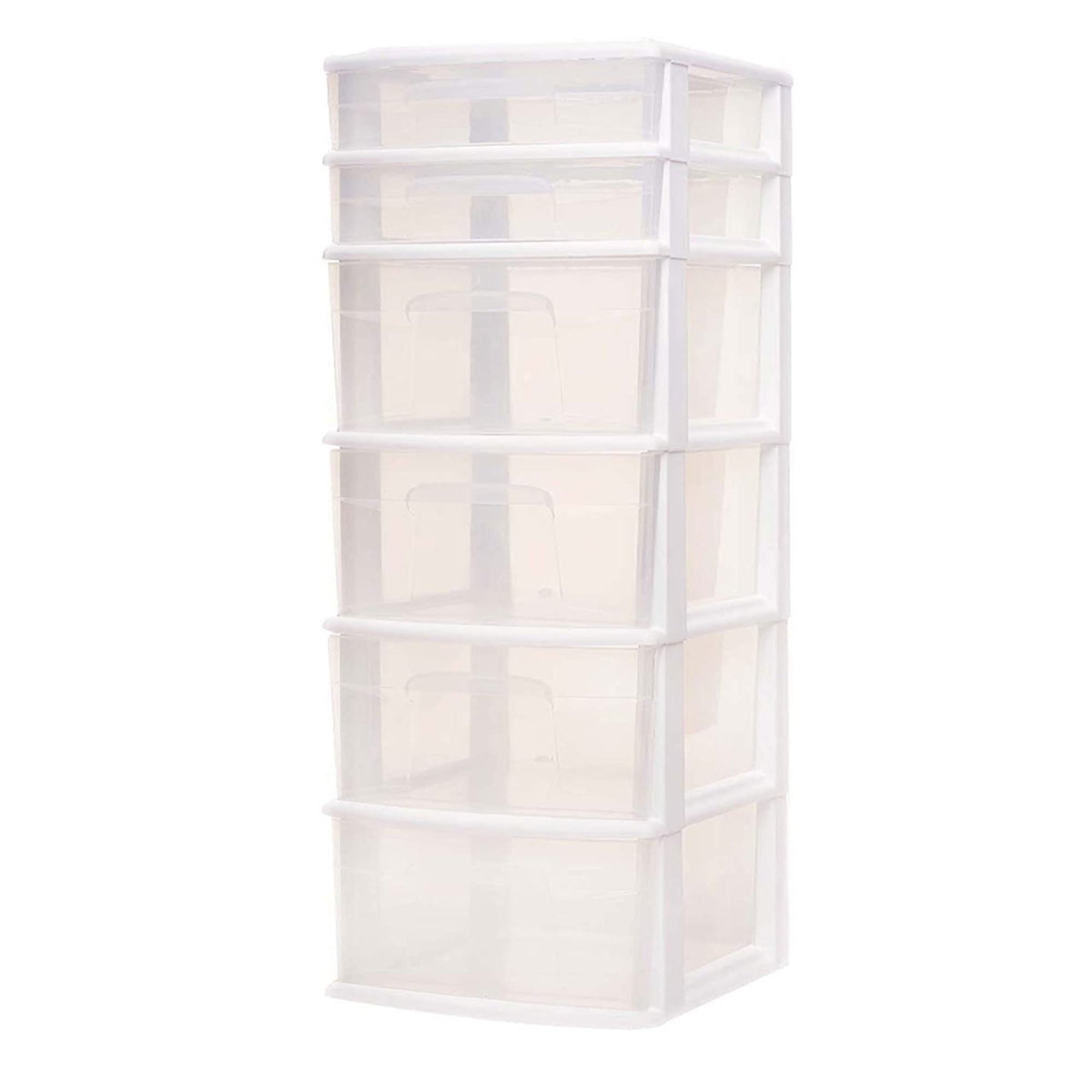 6 Drawer Plastic Storage Cart 2 Pack Z805