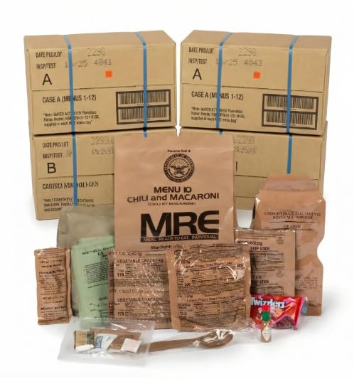 Emergency Food Supply Freeze Dried Ready Meals Variety Pack of 48 G337