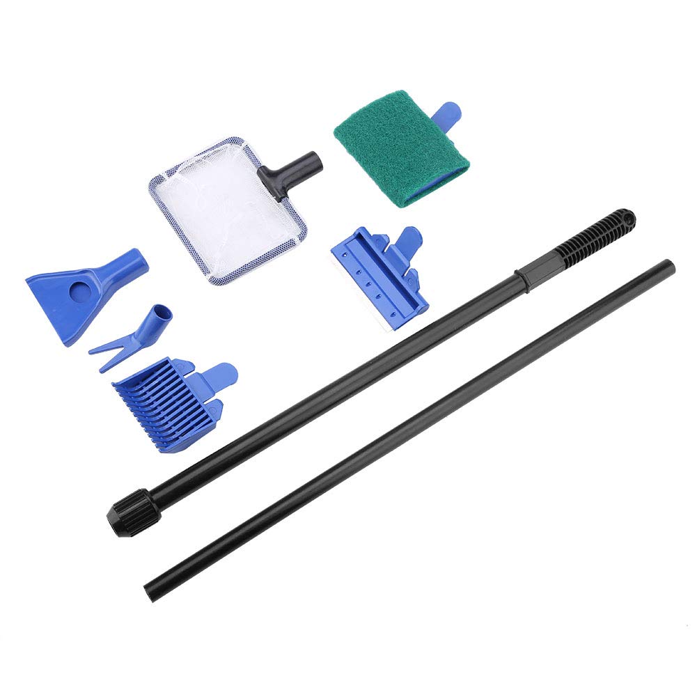 5 in 1 Retractable Aquarium Cleaning Kit with Extendable Handle C465545