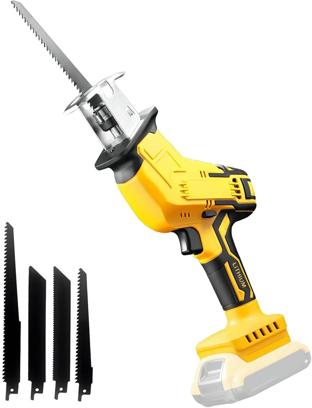 Cordless Reciprocating Saw with 4 Saw Blades P63431
