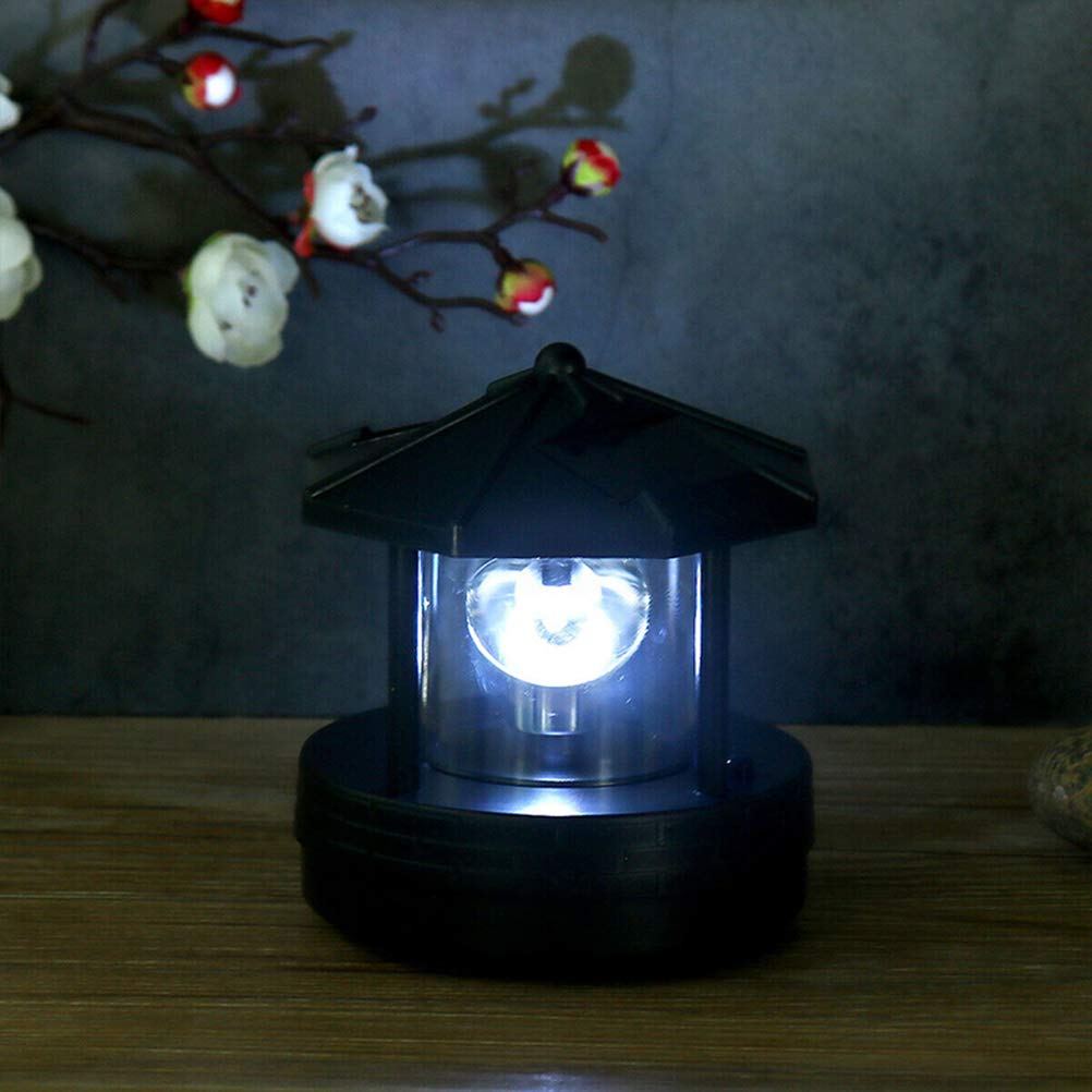 Solar Powered Rotating Lighthouse Decorative Light R2568