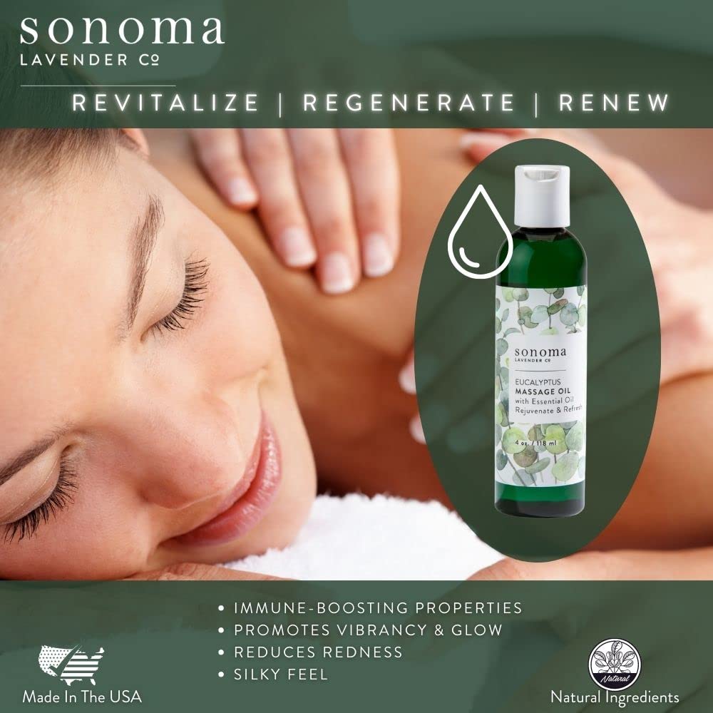Eucalyptus Massage Oil 4 oz V57551