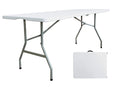 6ft Heavy Duty Plastic Folding Table F7726
