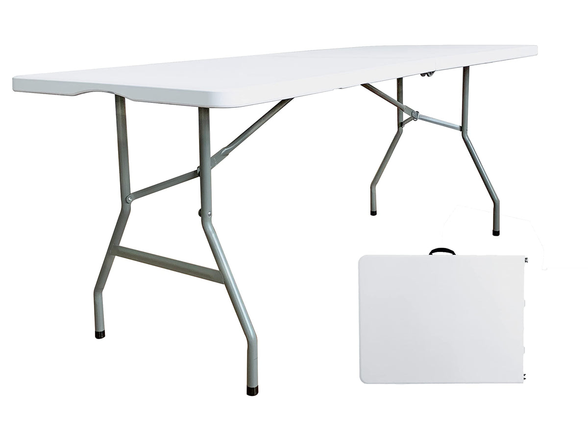 6ft Heavy Duty Plastic Folding Table F7726
