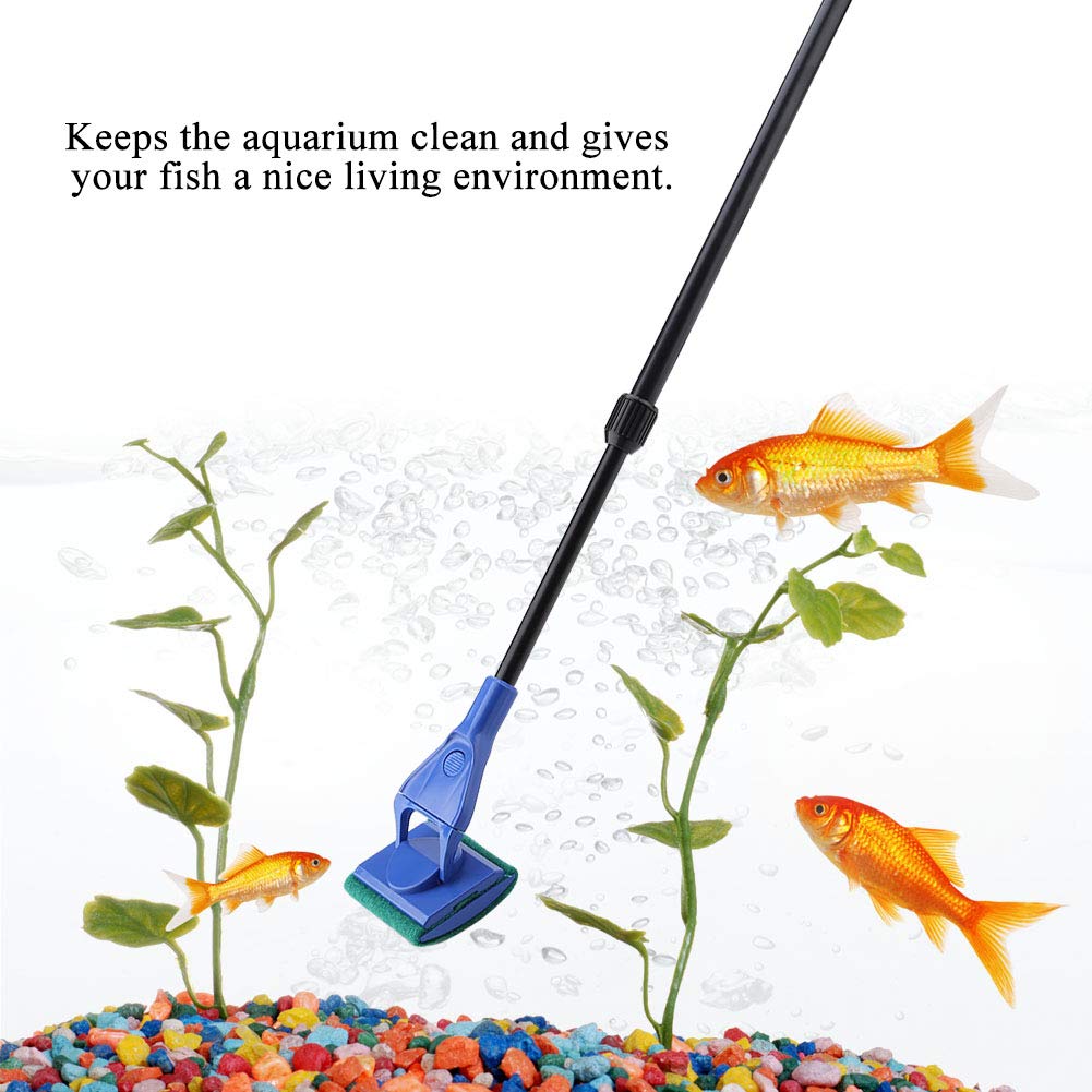 5 in 1 Retractable Aquarium Cleaning Kit with Extendable Handle C465545