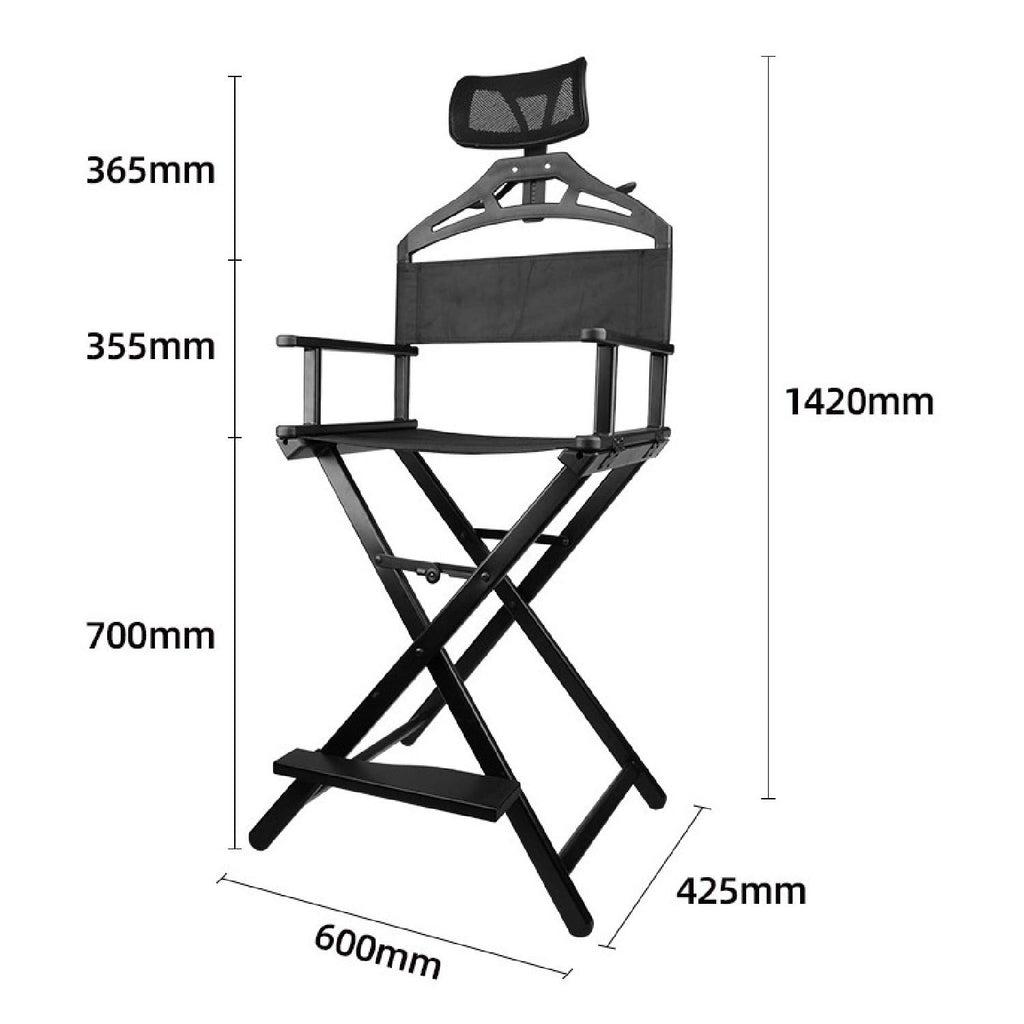 Extra Tall Foldable Makeup Artist Stool Chair A511