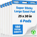Self Stick Easel Pads 25 in x 30 in 30 Sheets 6 Pads L8191