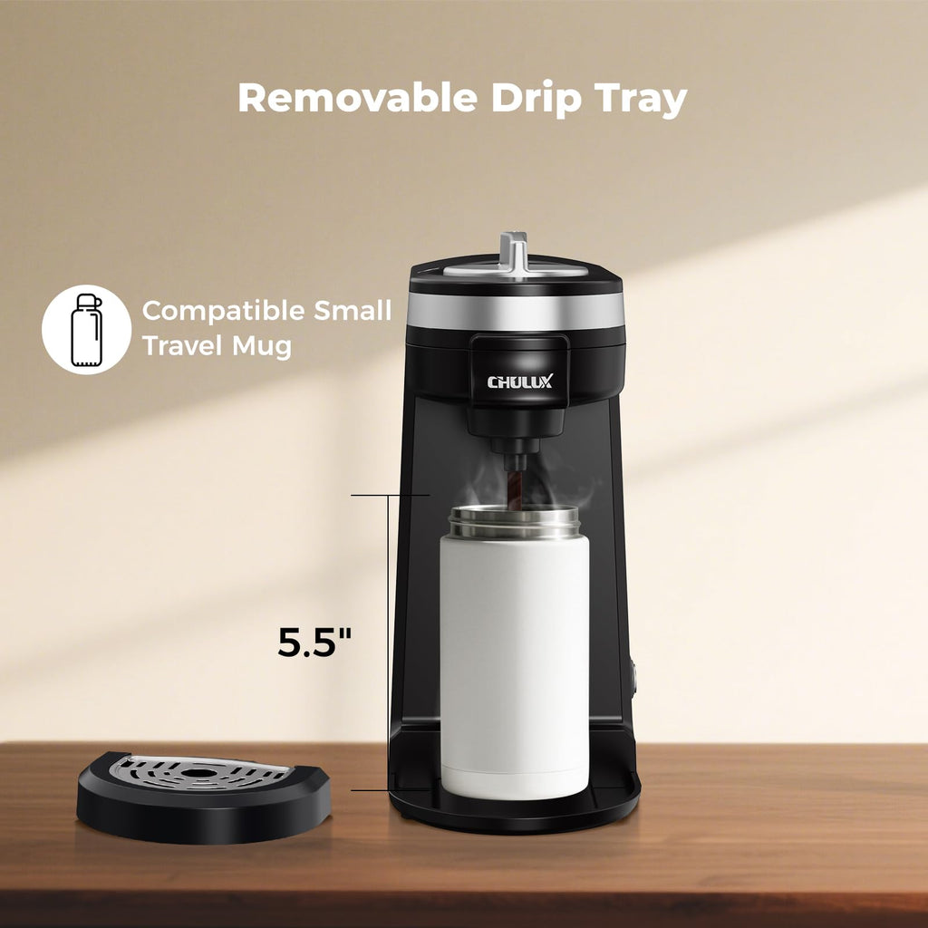 Black Mini Single Serve Coffee Maker J252118