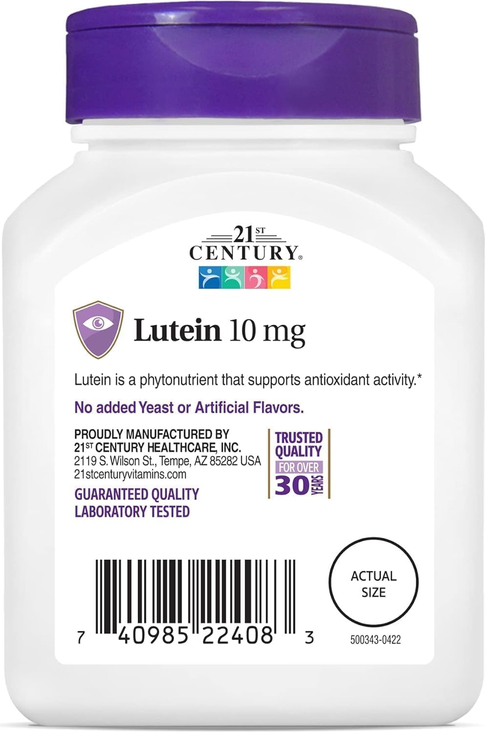 Lutein 10mg Tablets 60 Count B2167