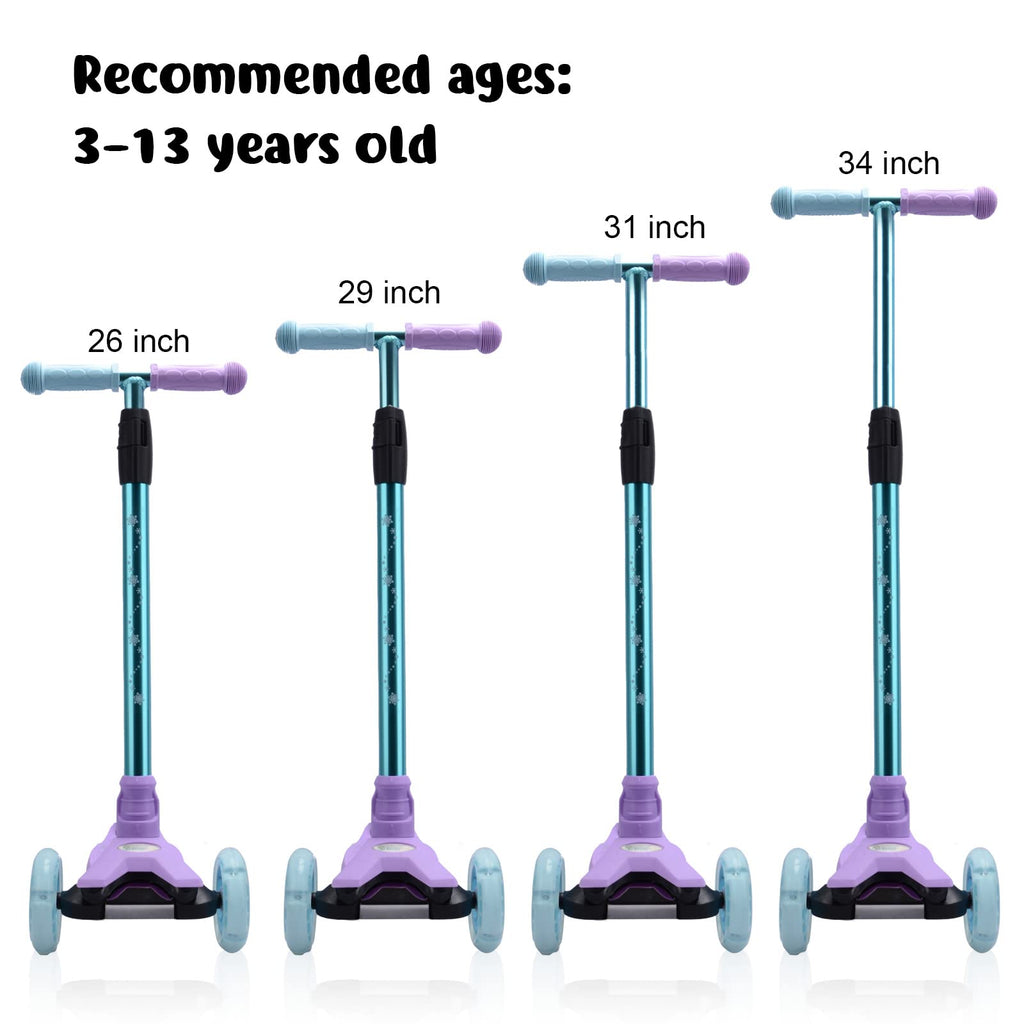 3 Wheel Scooter with Light Up Wheels L992298