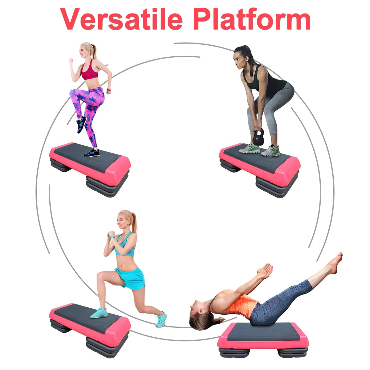 Adjustable Aerobic Step Platform U67775