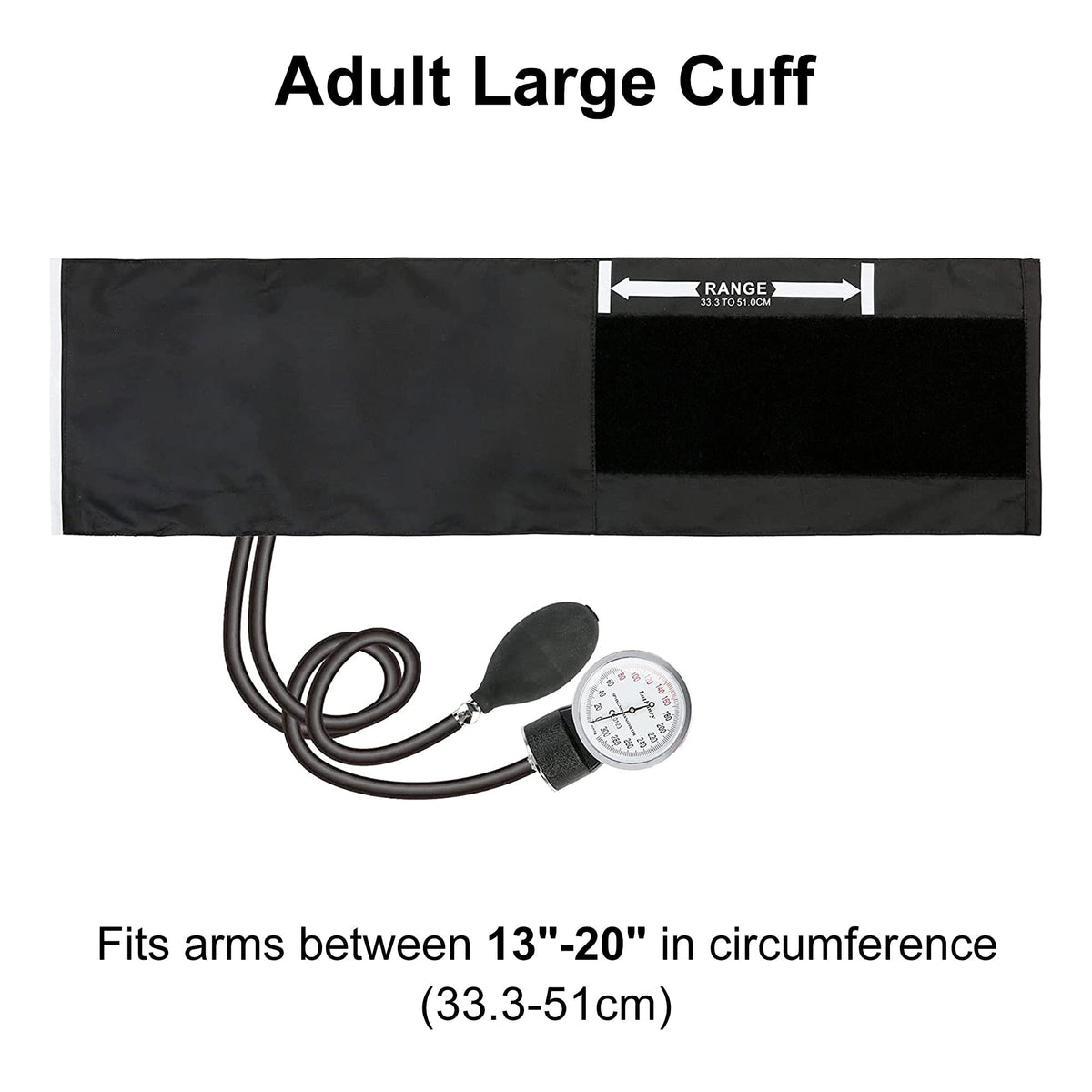 Large Adult Blood Pressure Cuff with Carrying Case C569120