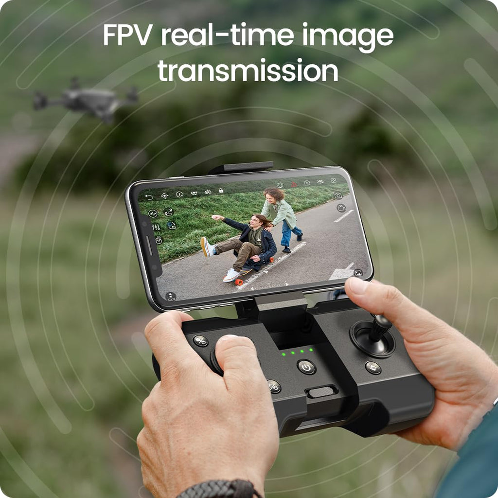 Foldable FPV Drone with 1080P WiFi Camera and Carrying Case J858