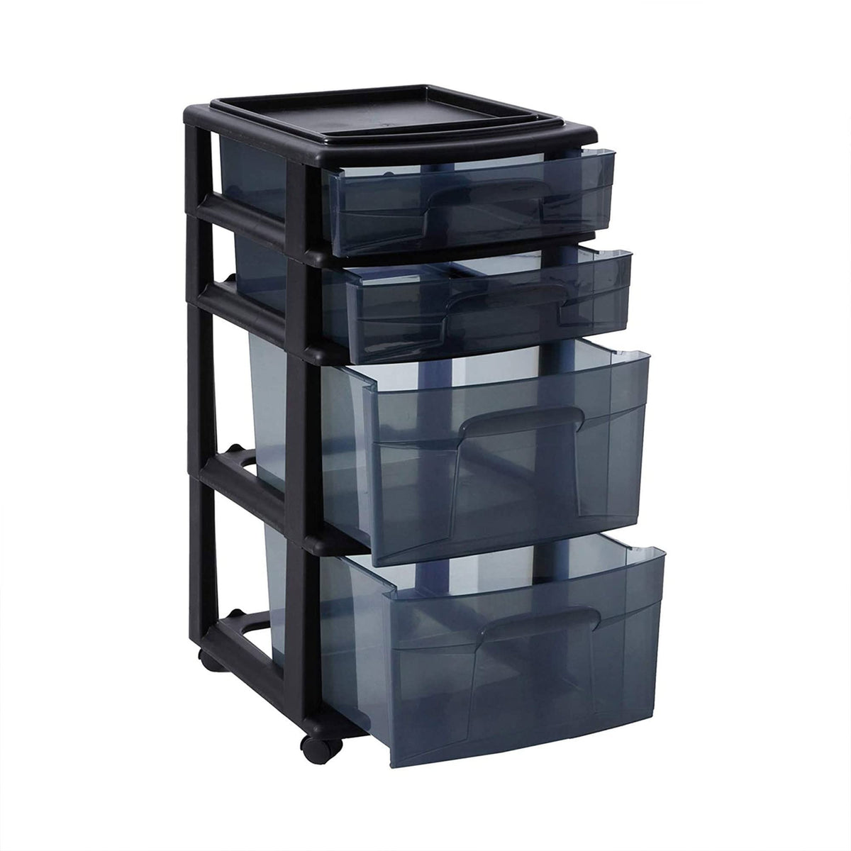 4-Tier Storage Cart with Removable Wheels U352213