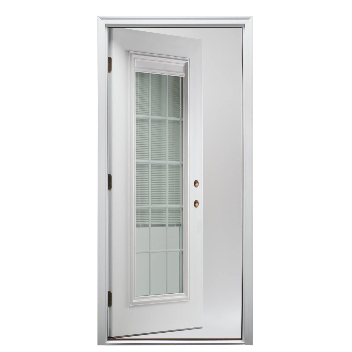 Primed Steel Prehung Door with Clear Low-E Glass 36" x 80" I31180