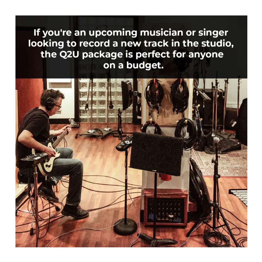 Black USB/XLR Dynamic Microphone Pack A21935