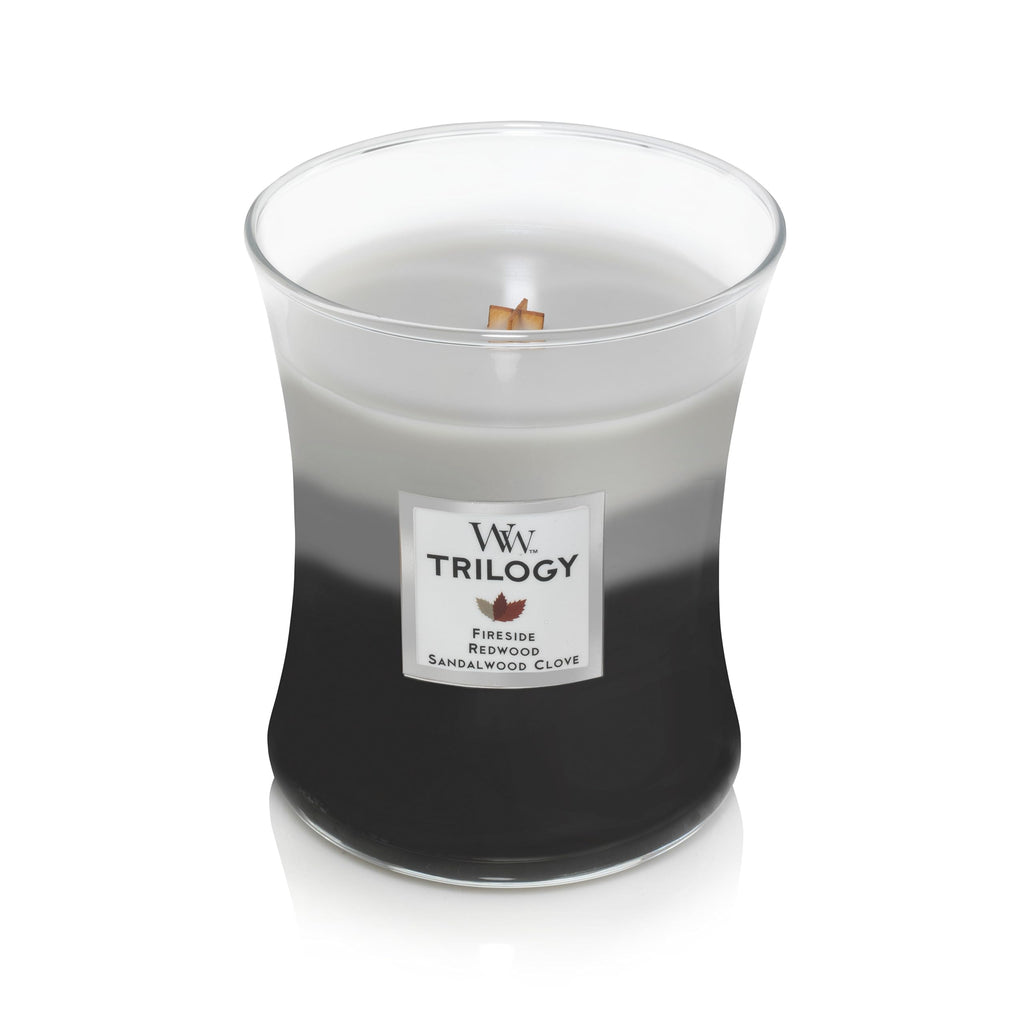 Scented Trilogy Candle with Crackling Wick K1449