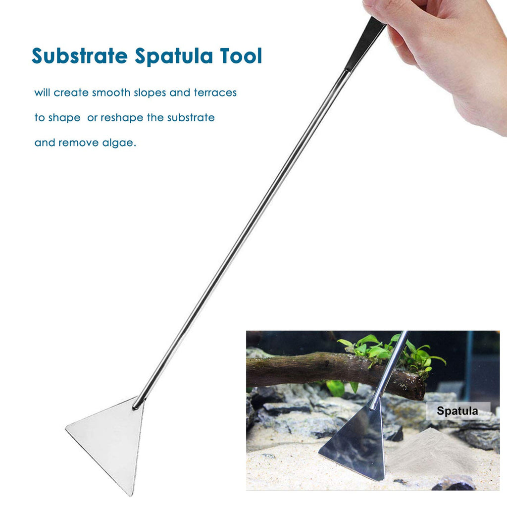 Long Stainless Steel Aquarium Plant Tools Set F9878