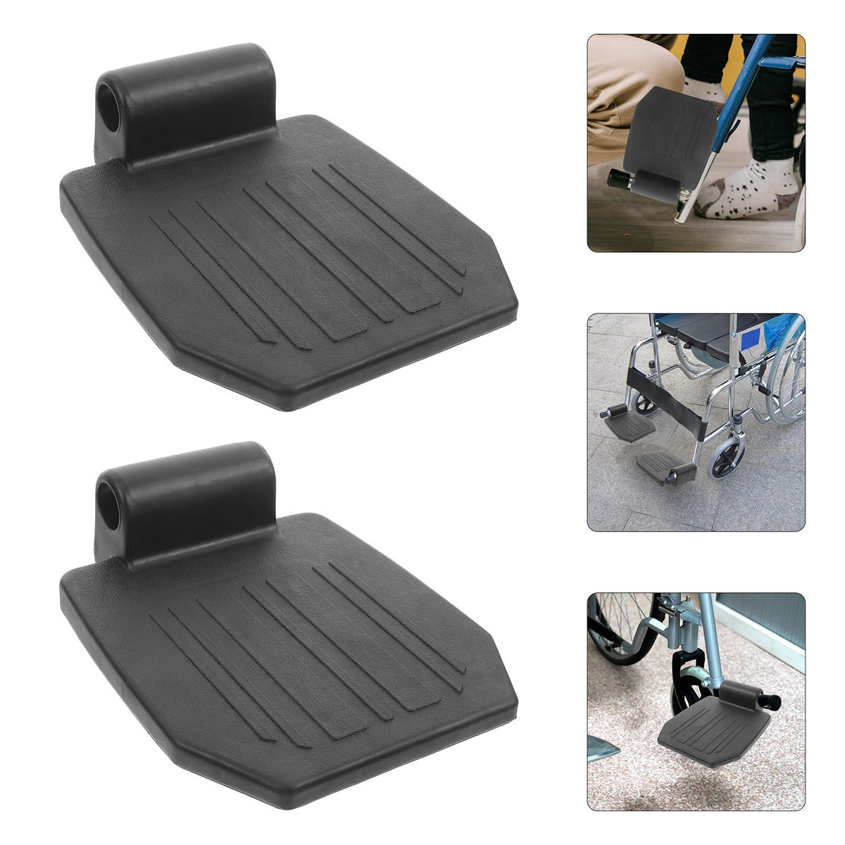 Heavy Duty Wheelchair Foot Pedals Replacement L398575