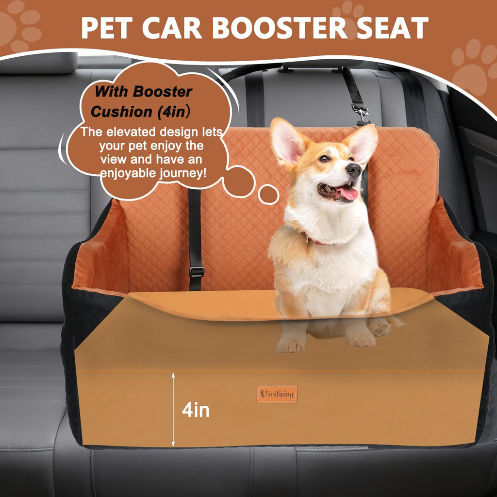 Large Dog Car Seat with 4 in Cushion M81570
