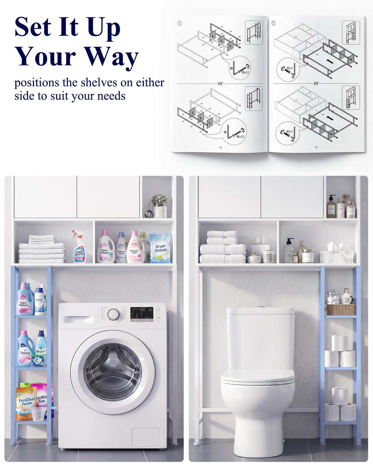 Over Toilet Storage Cabinet B76146