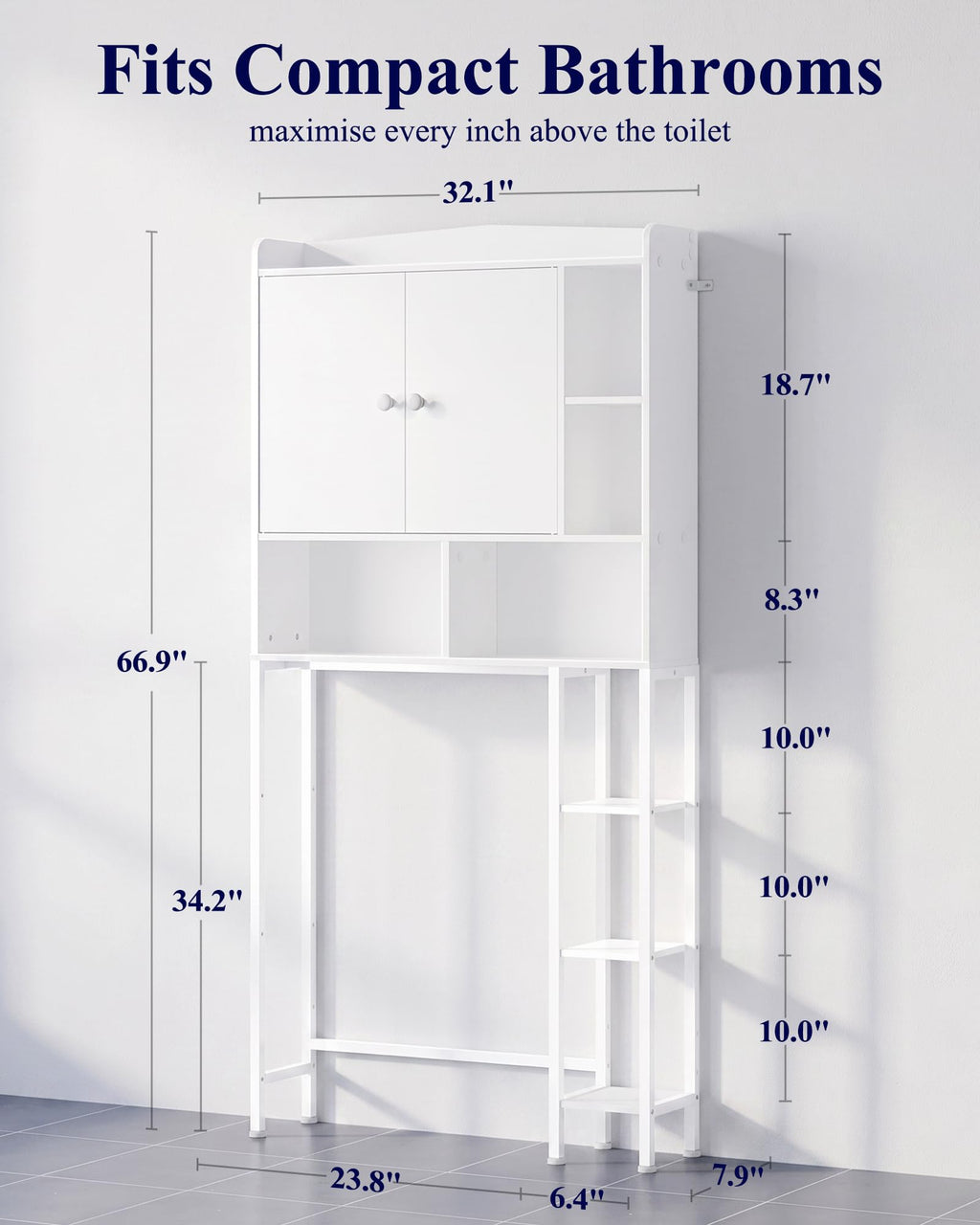 Over Toilet Storage Cabinet B76146