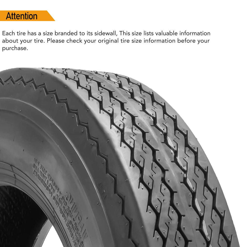 8 Inch Trailer Tires 2 Pack Z243609