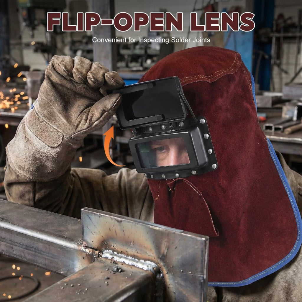 Welding Helmet Mask with Flip Open Lens W780