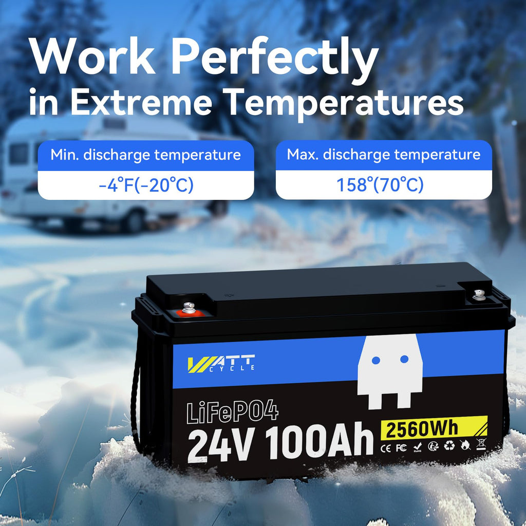 24V 100Ah LiFePO4 Battery D328467