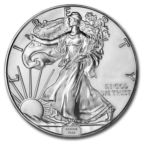 1 oz American Silver Eagle $1 R137