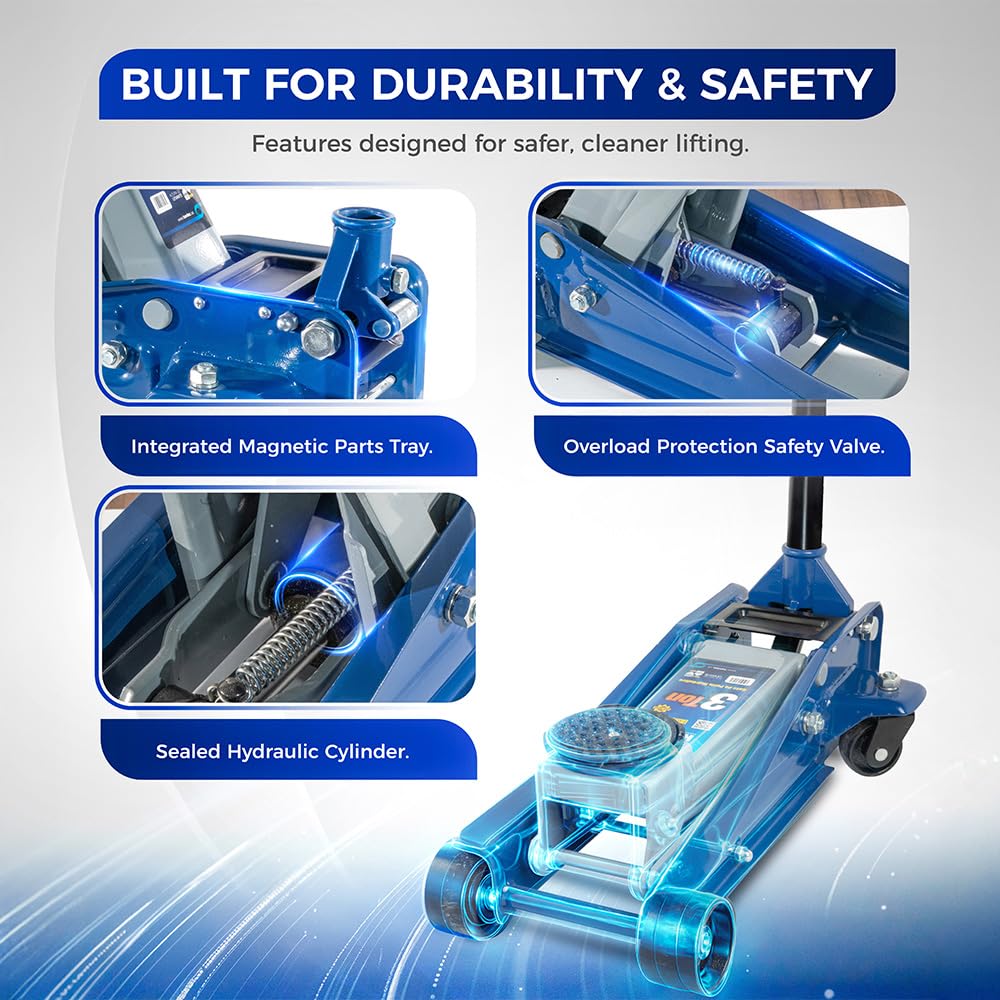 2-Ton Hydraulic Floor Jack O3146