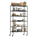 6-Tier Wire Shelf with Wheels T9917