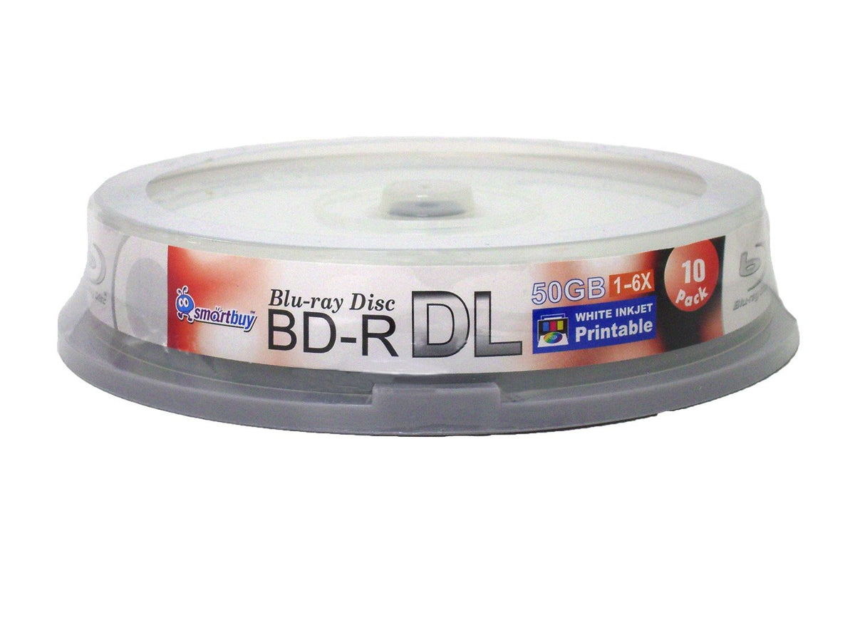50-disc 50gb 6X Bd-r Dl White Inkjet Hub Printable Blank Disc Z94666
