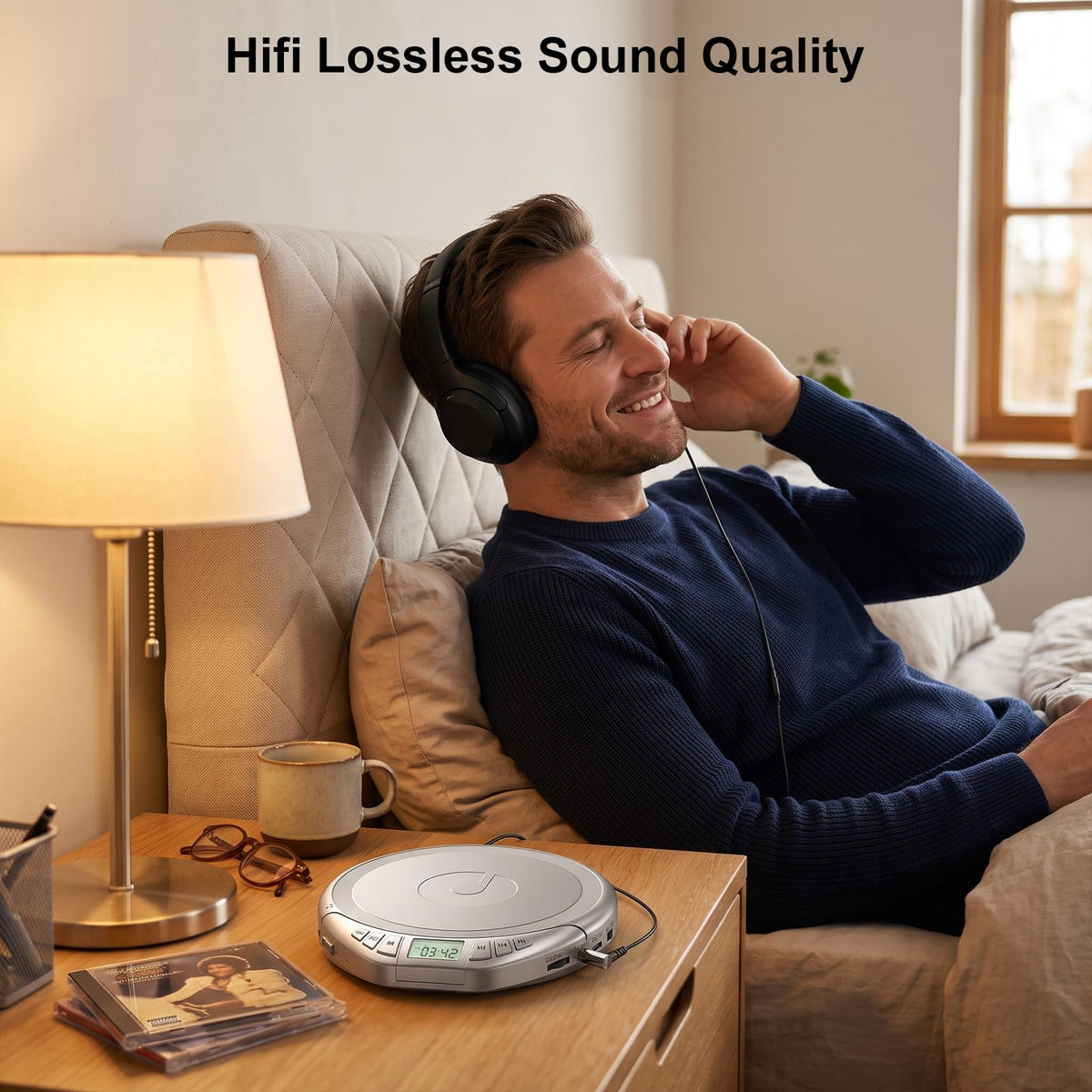 Portable CD Player with Earphones Z522