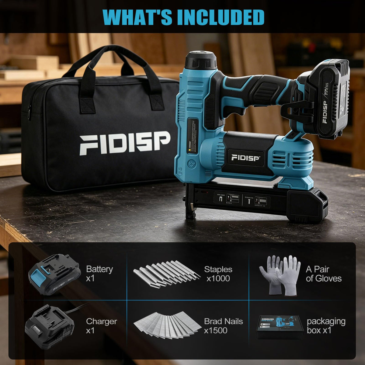 18 Gauge Cordless Nail Gun J555
