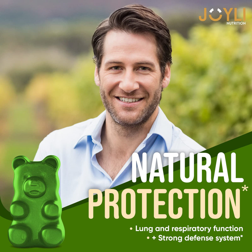 Sugar-Free Vegan Gummies with Mullein Leaf & Reishi Mushroom W76576
