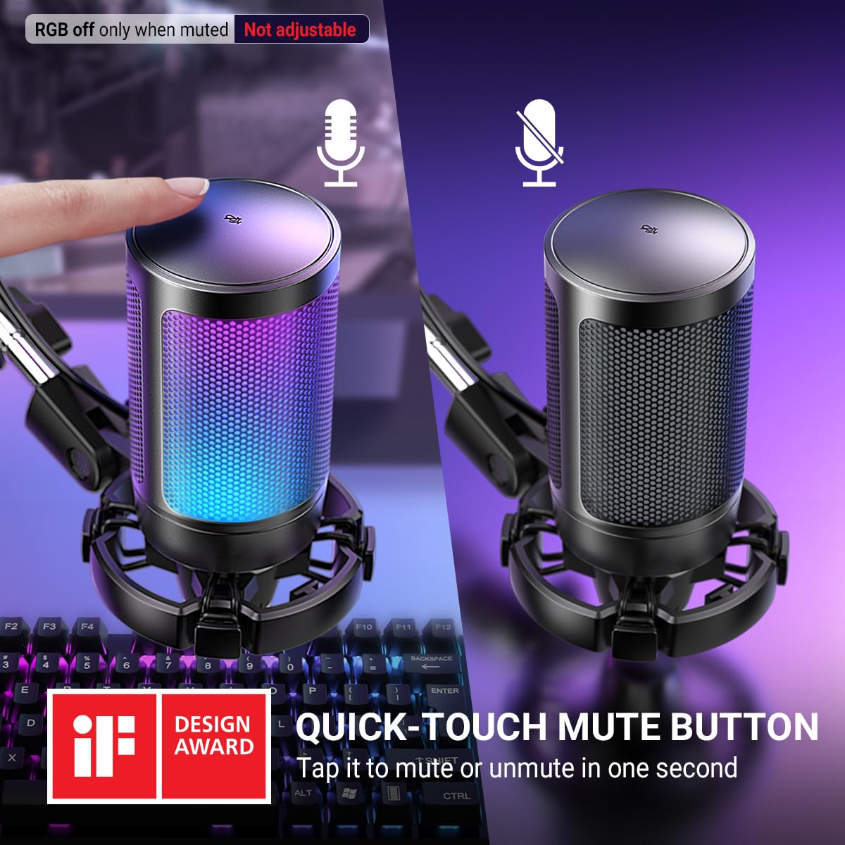 USB Gaming Microphone Kit S706339