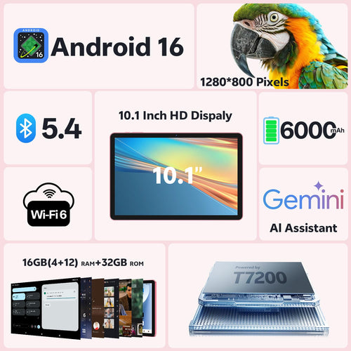 10 Inch Android Tablet with Keyboard F850110