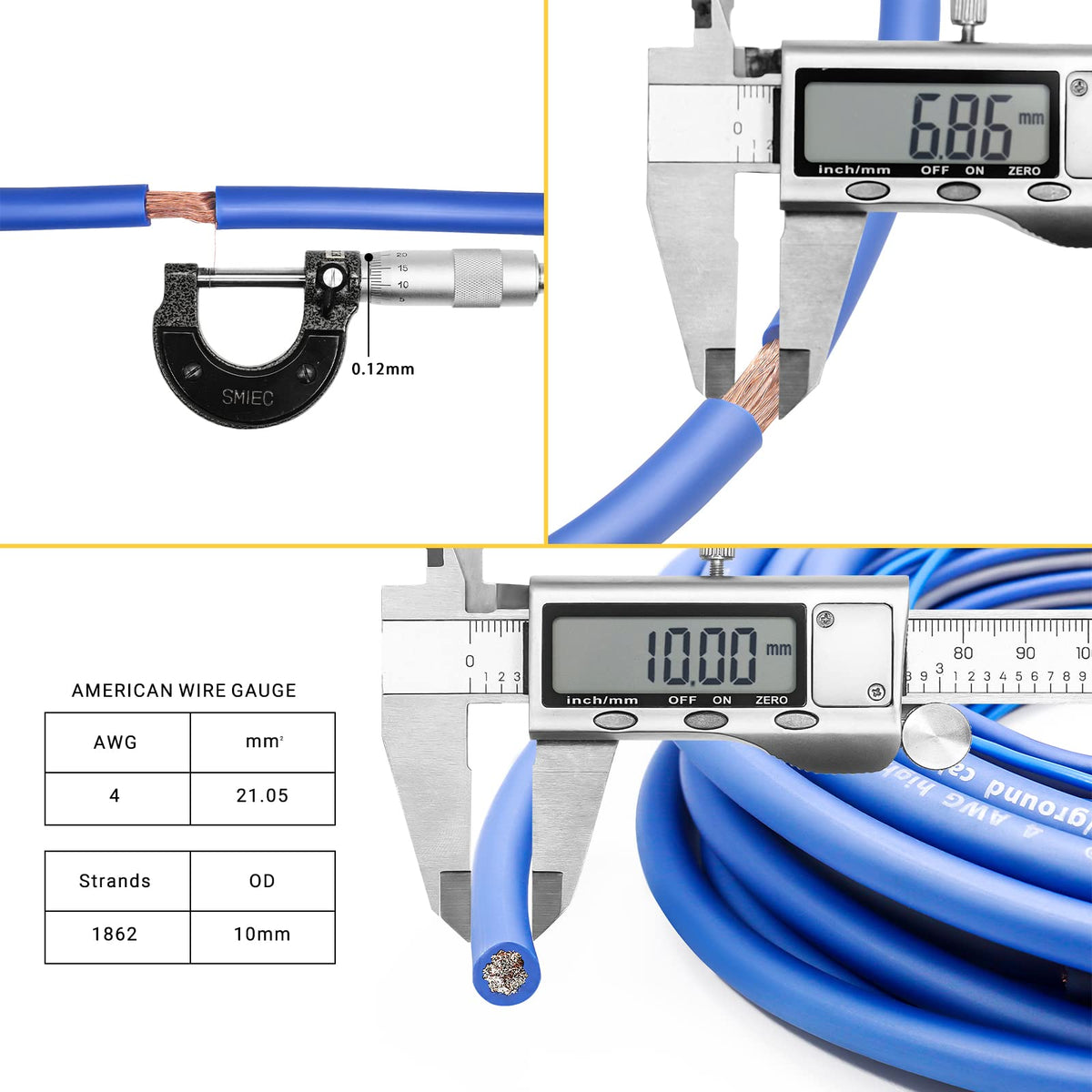 4 Gauge CCA Amplifier Wiring Kit with OFC RCA Cable H159489