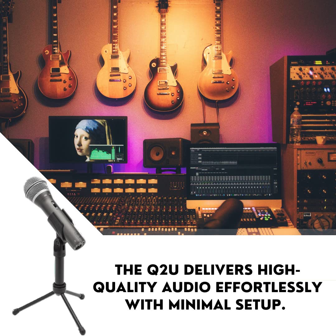 Black USB/XLR Dynamic Microphone Pack A21935