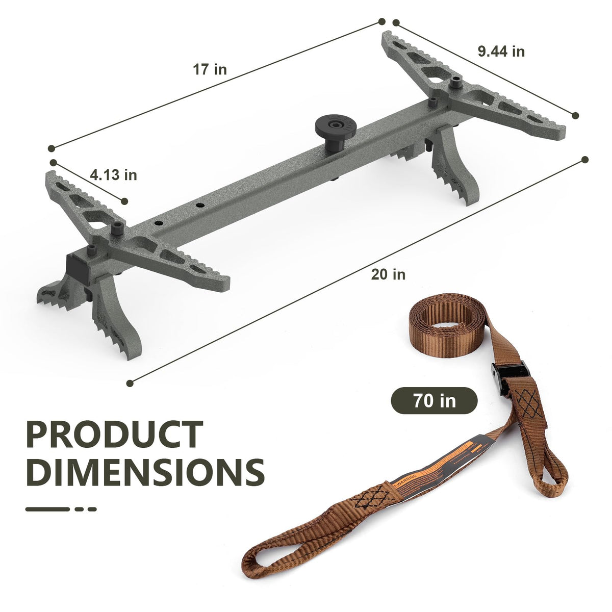 20" Aluminum Tree Stand Climbing Sticks 4 Pack X78469