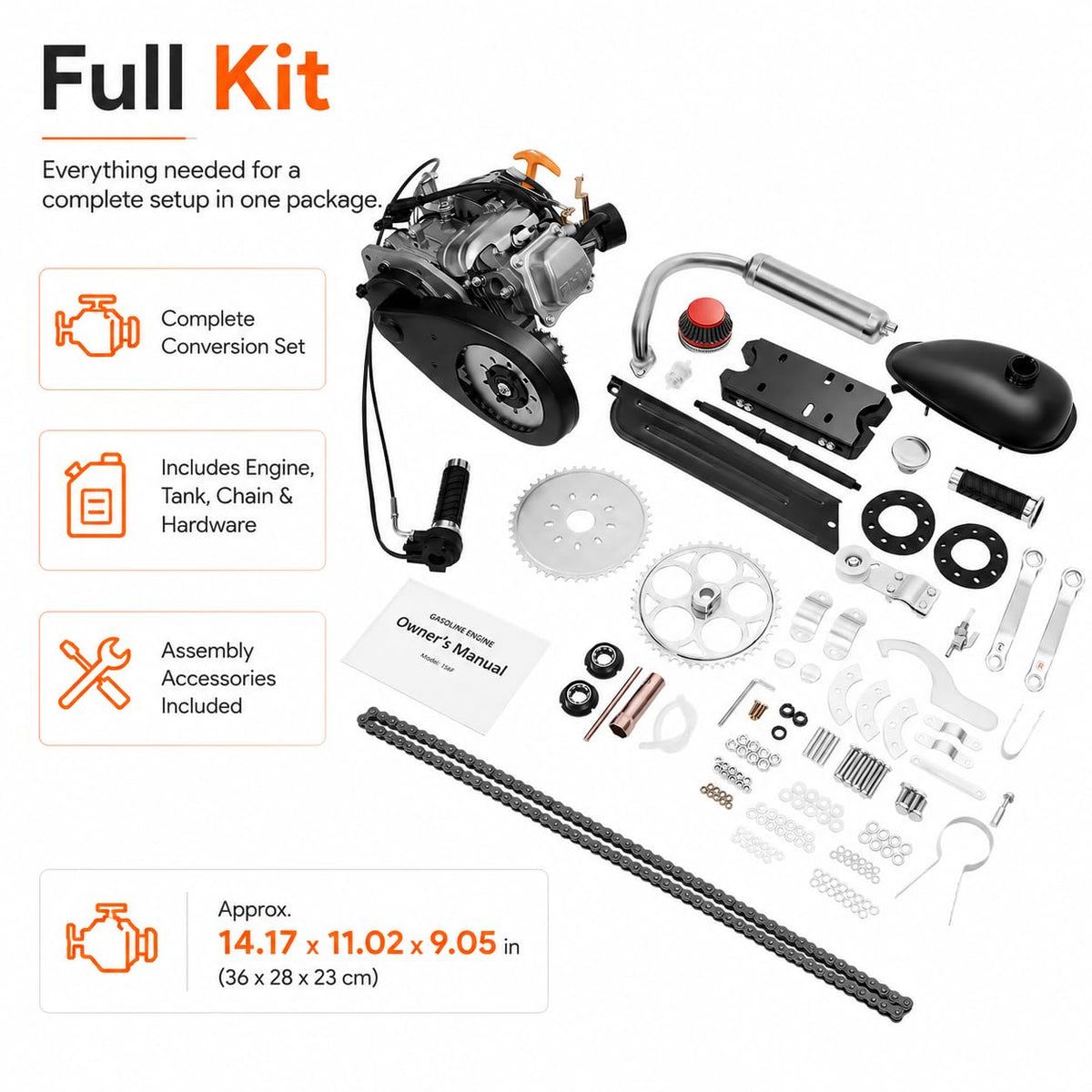 4-Stroke Gasoline Engine Kit D312
