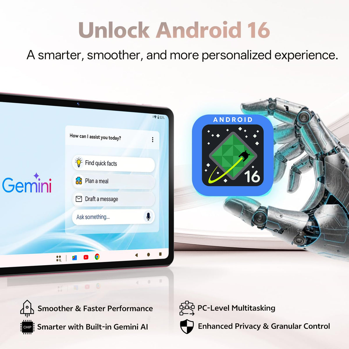 10 Inch Android Tablet with Keyboard F850110